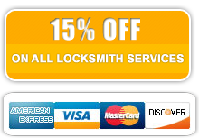 15% off on all locksmith services